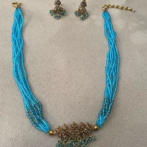 Indian turquoise costume jewelry